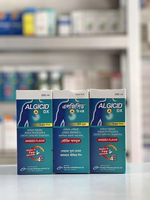 Sus. Algicid DX 500mg+213mg+325mg